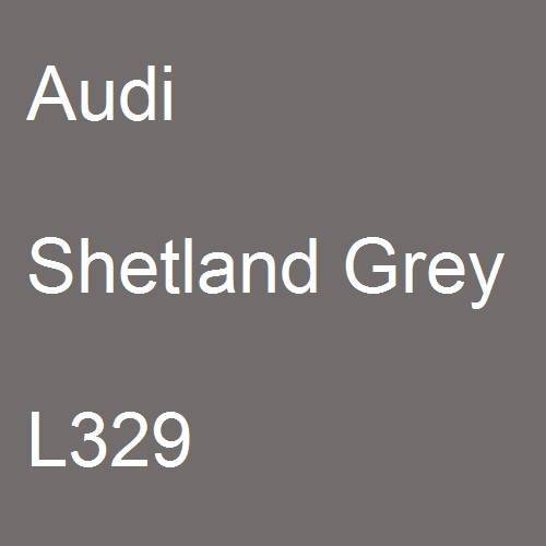 Audi, Shetland Grey, L329.